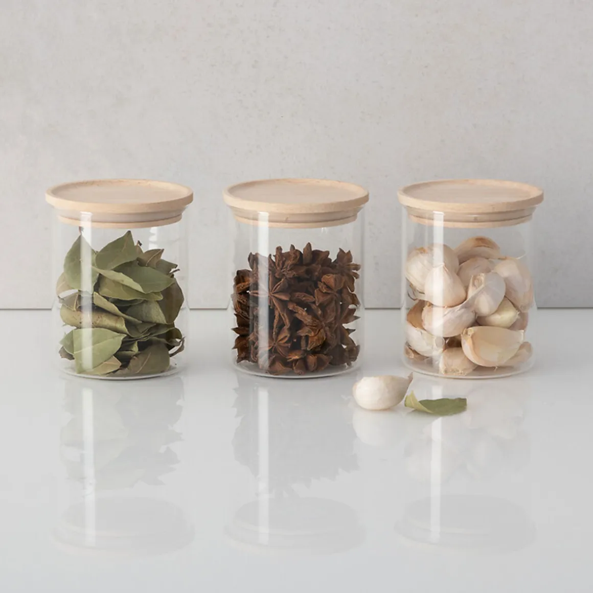 Lot de 12 bocaux de conservation hermétiques en verre 350ml