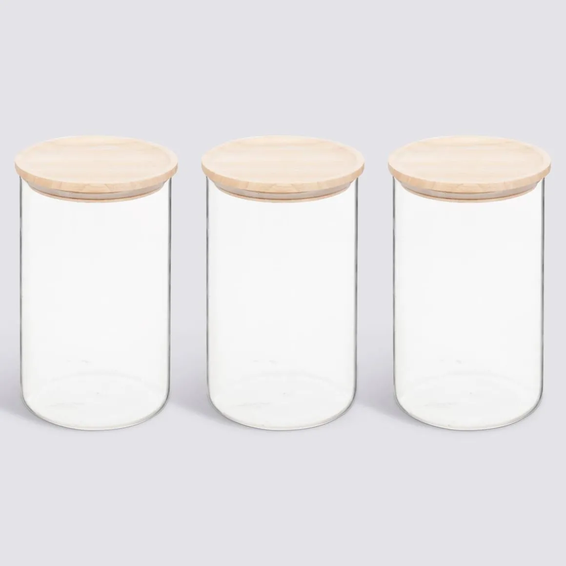 Lot de 3 bocaux, 1L
