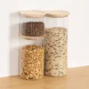 Lot de 3 bocaux, 0,4L/0,9L/1,5L