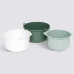 Lot de 3 bols à mixer, 1,5L/2L/3L