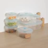 Lot de 7 boîtes de conservation, 0,4/0,8/1,5/5,6L