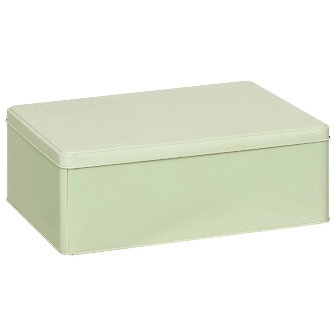 Lot de 3 boîtes de rangement, L.31/20,5 cm, Vert Clair