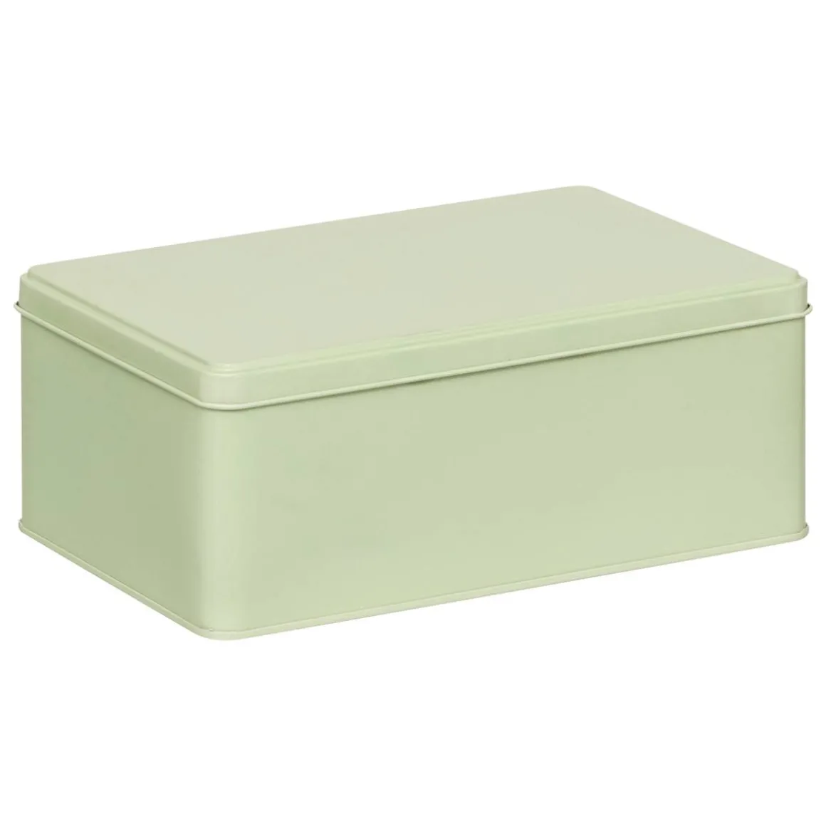 Lot de 3 boîtes de rangement, L.31/20,5 cm, Vert Clair