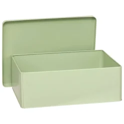 Lot de 3 boîtes de rangement, L.31/20,5 cm, Vert Clair