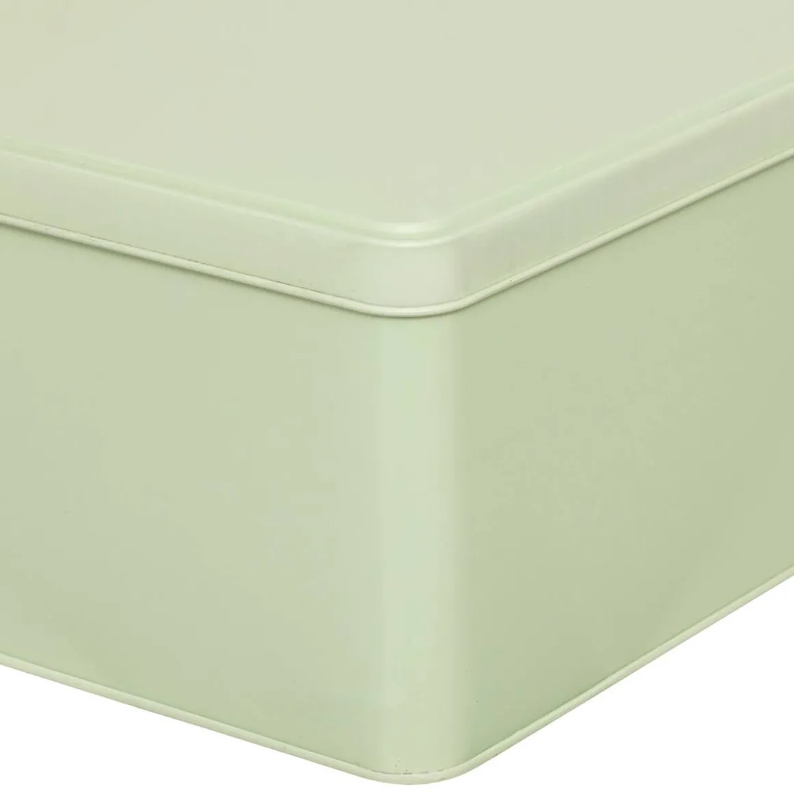 Lot de 3 boîtes de rangement, L.31/20,5 cm, Vert Clair