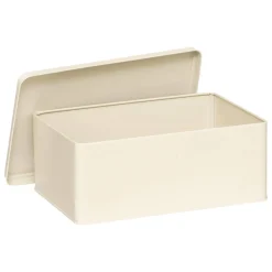 Lot de 3 boîtes de rangement, L.31/20,5 cm, Argile