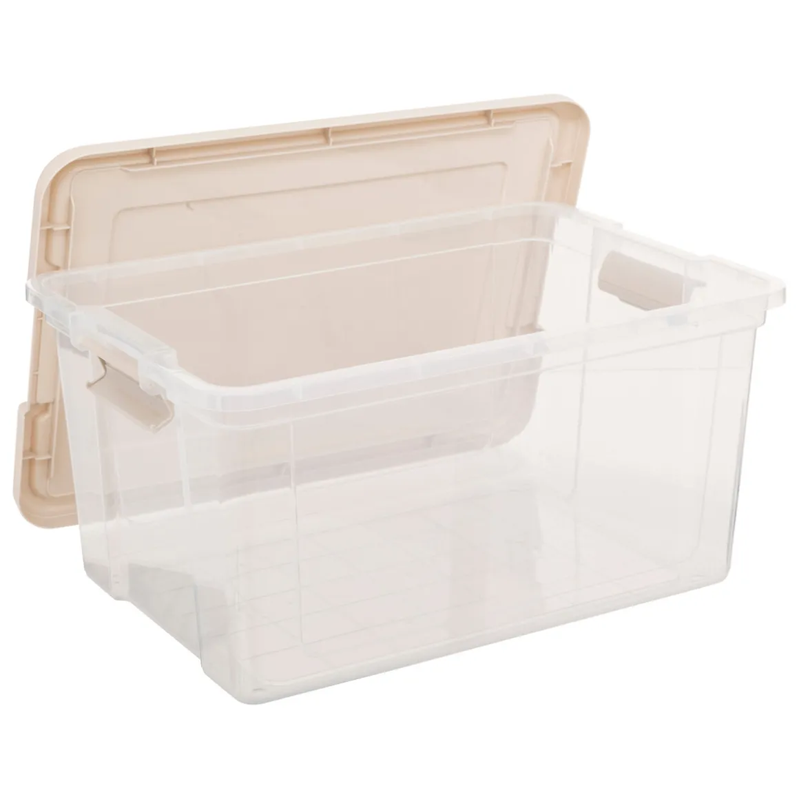 Lot de 2 boîtes de rangement 30L