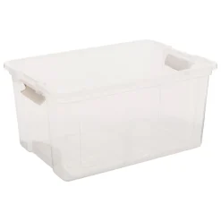 Lot de 2 boîtes de rangement 30L
