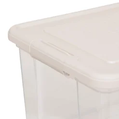 Lot de 2 boîtes de rangement 30L