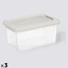Lot de 3 boîtes de rangement 5L