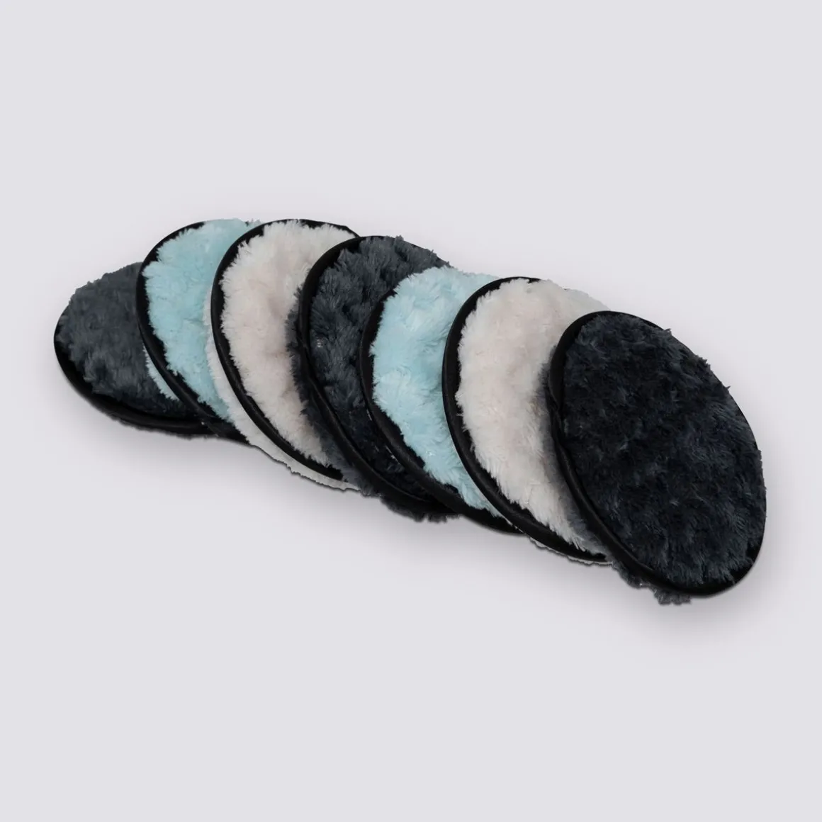 Lot de 7 cotons lavables, Microfibre