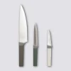 Lot de 3 couteaux manche antidérapant