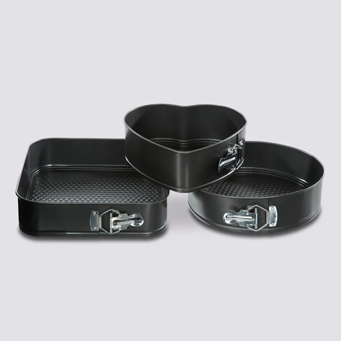 Lot de 3 moules démontables assortis