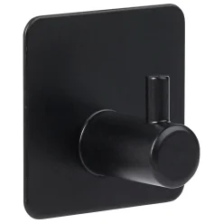 Lot de 2 patères adhésives 1 tête