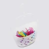 Lot de 24 pinces à linge avec panier