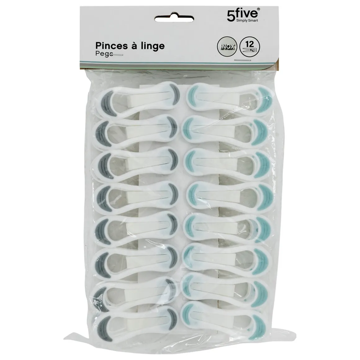 Lot de 16 pinces à linges
