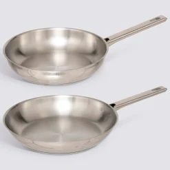 Lot de 2 poêles, 24/28 cm
