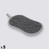 Lot de 5 éponges microfibre gratantes