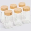 Lot de 6 pot à épices, 120 ml