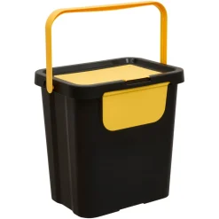 Lot de 3 poubelles, Manuel, 24 l, Plusieurs coloris