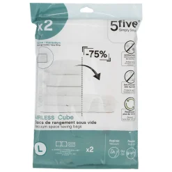 Lot de 2 sacs compresseurs