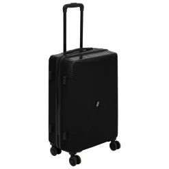Lot de 3 valises 8 roues, H.77/67/55 cm, Noir