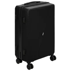 Lot de 3 valises 8 roues, H.77/67/55 cm, Noir