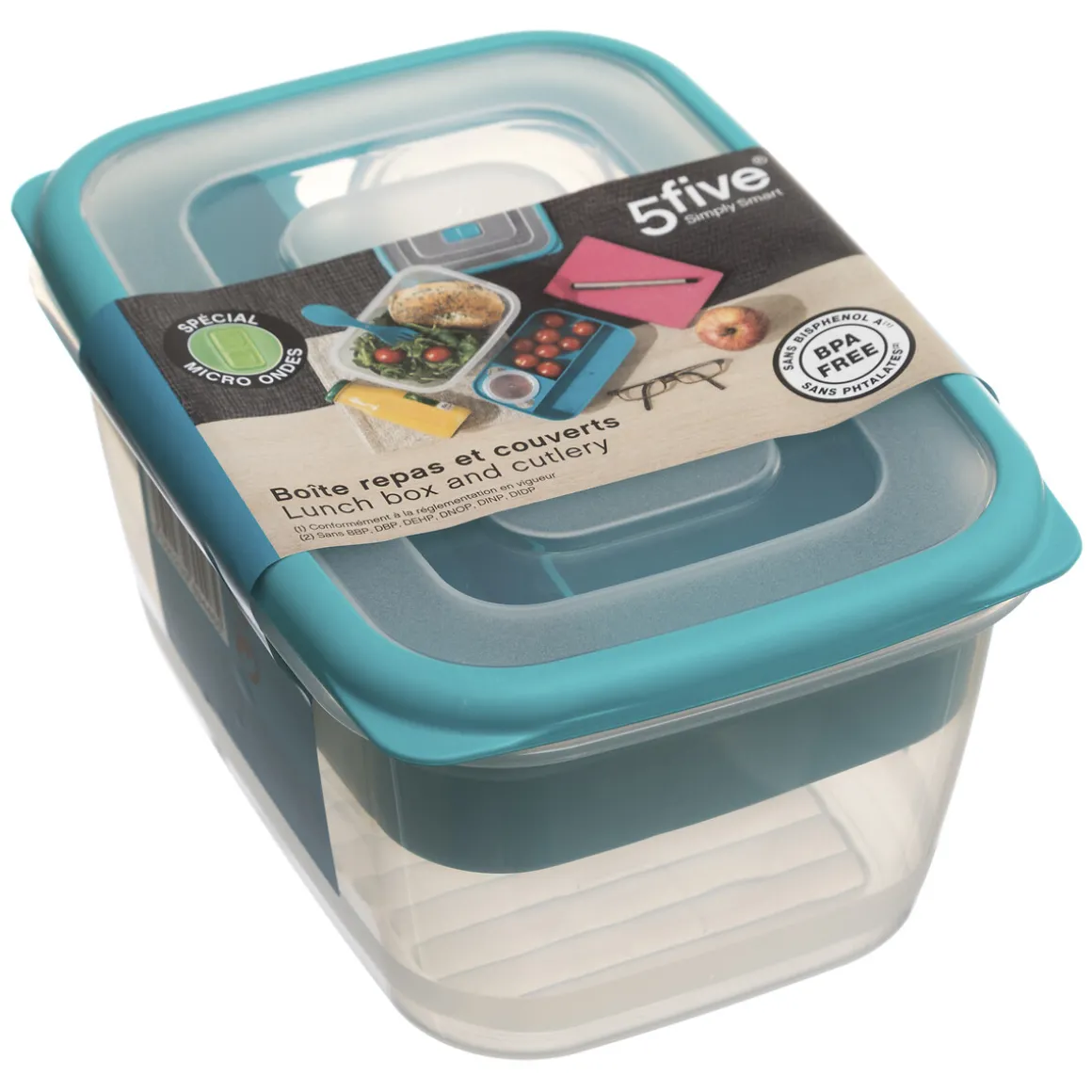 Lunch Box avec couverts - 1,7L