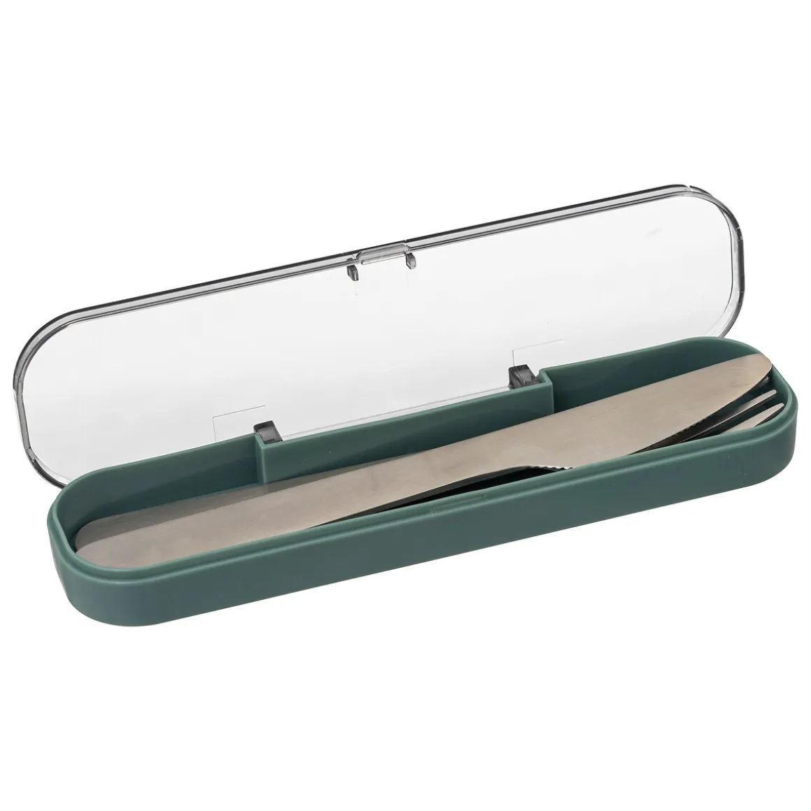 Lunch box double compartiments avec couverts