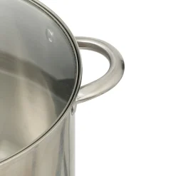 Marmite inox avec couvercle 13L
