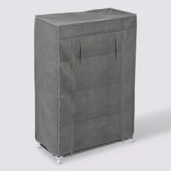 Meuble à chaussures x12, Gris anthracite