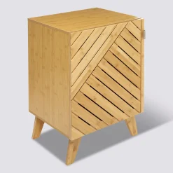 Meuble 1 porte, Bambou