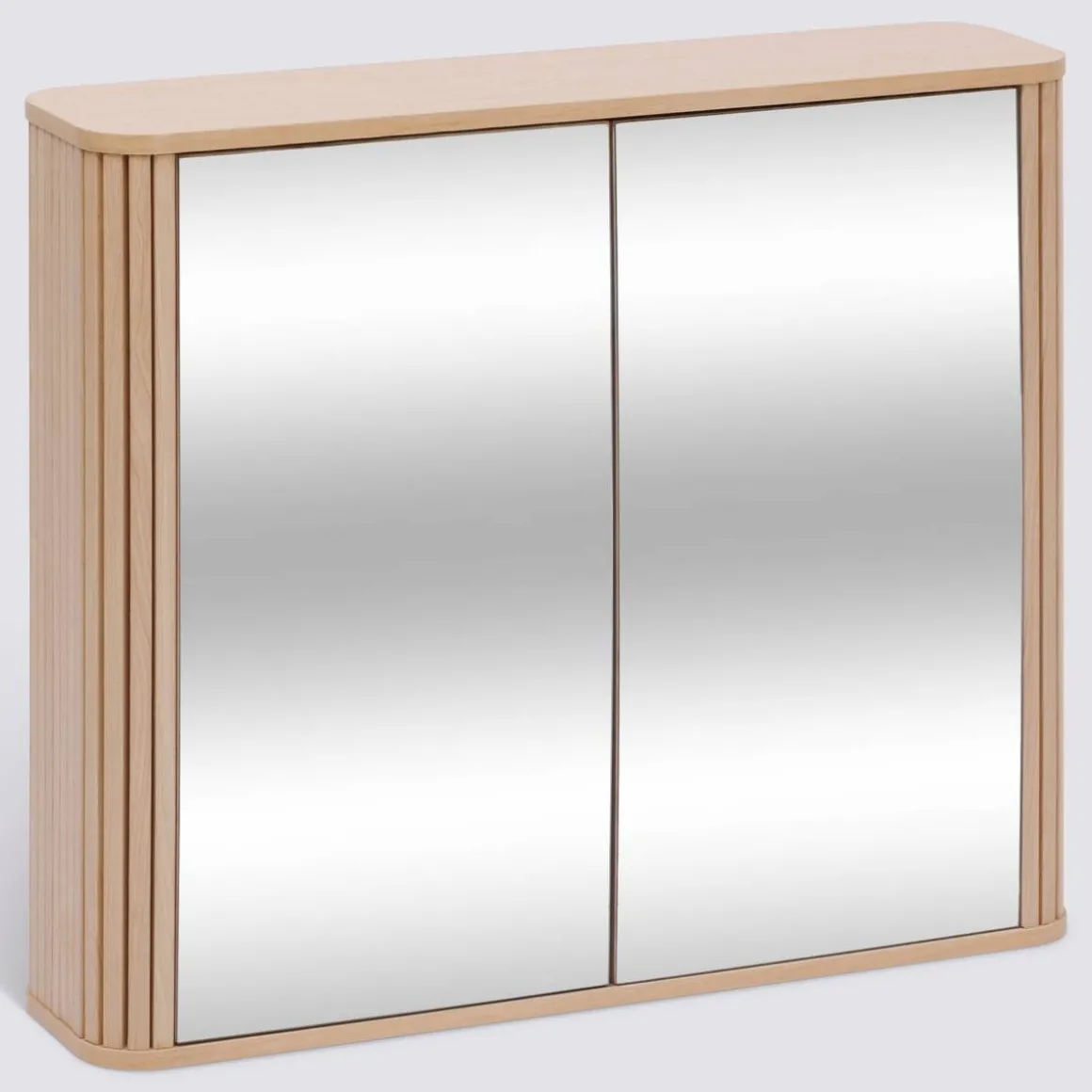 Meuble de salle de bain, l.80 cm, Beige