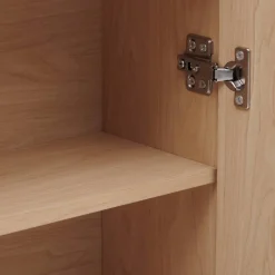Meuble de salle de bain, l.80 cm, Beige