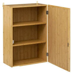 Meuble haut avec miroir, Bambou