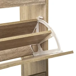 Meuble range-chaussures 3 tiroirs, Effet chêne naturel