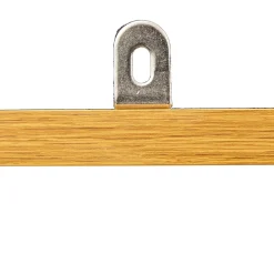 Meuble étagère 1 porte, Bambou