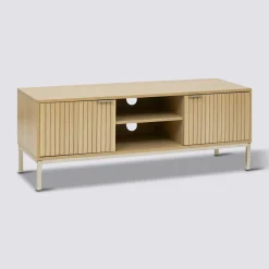 Meuble TV, Effet bois naturel