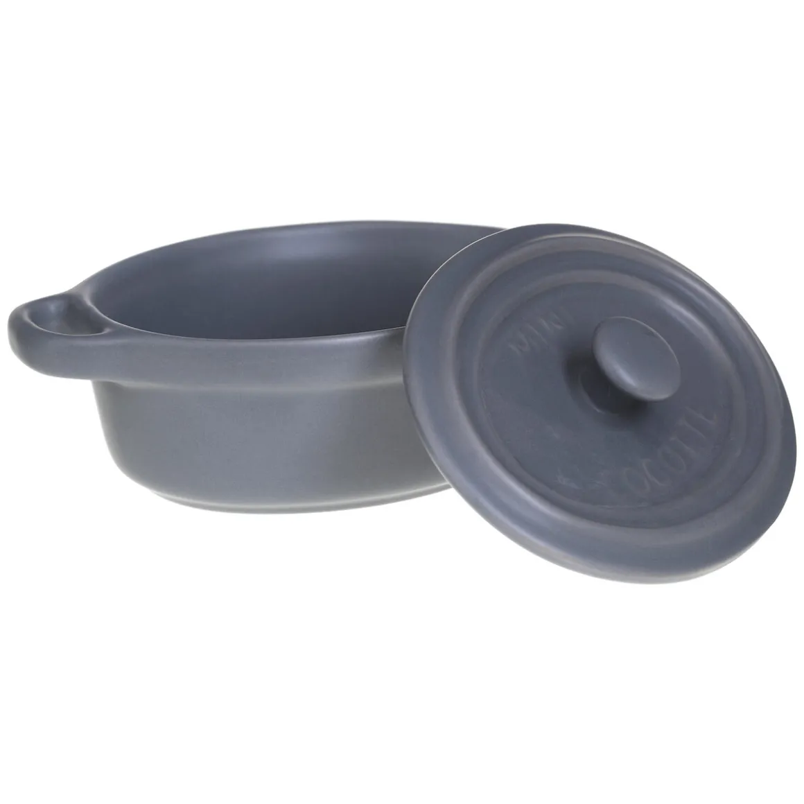 Mini cocotte ovale, Céramique, 11 cm
