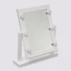 Miroir à led 40x37 cm, Blanc