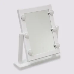 Miroir à led 40x37 cm, Blanc