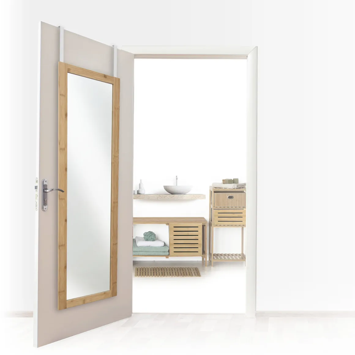 Miroir de porte 110x30 cm
