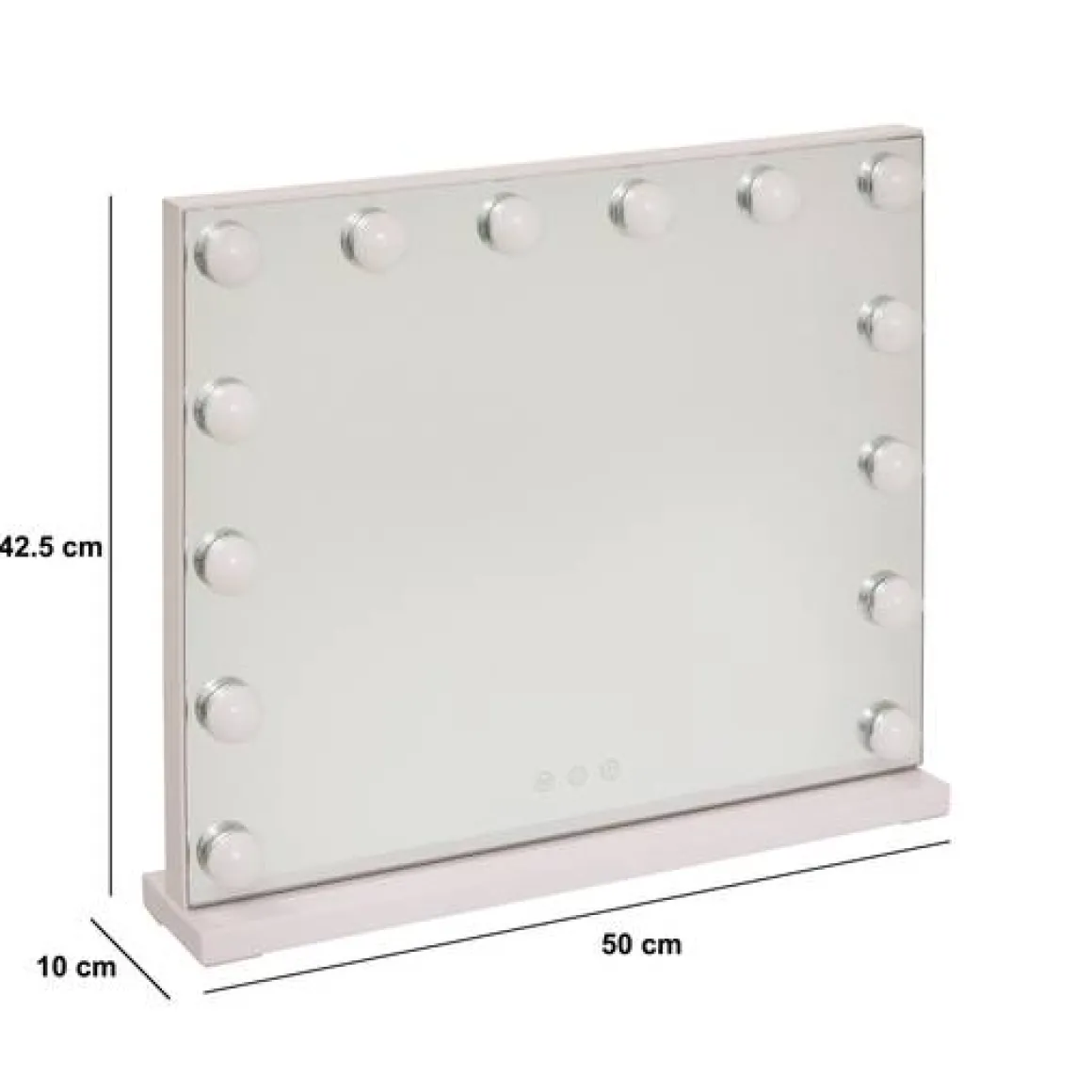 Miroir, l.50 cm