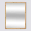 Miroir mural 34x44cm, Bambou