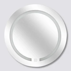 Miroir rond à led 45cm