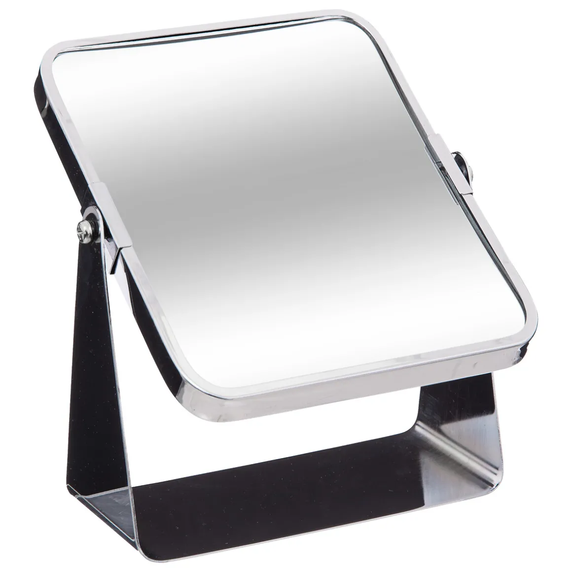 Miroir sur pied pivotant, Métal