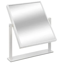 Miroir sur pied rectangle, Blanc