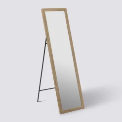 Miroir sur pied 155x35 cm, Bois