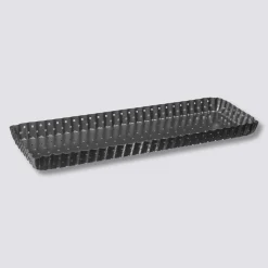 Moule à fond perforé métal 35x11cm