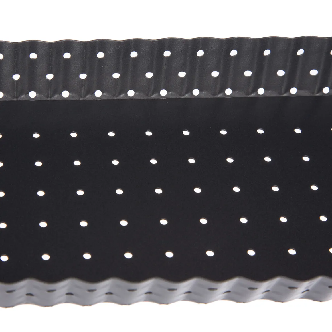 Moule à fond perforé métal 35x11cm